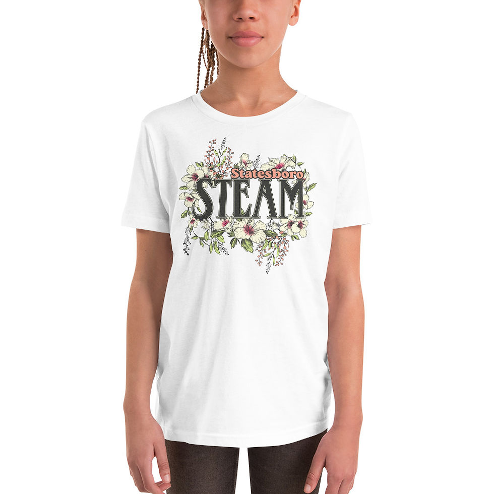Thumbnail: Floral Design Youth T-Shirt