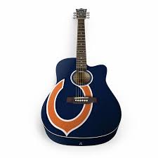 Chicago Bears Acoustic Guitar