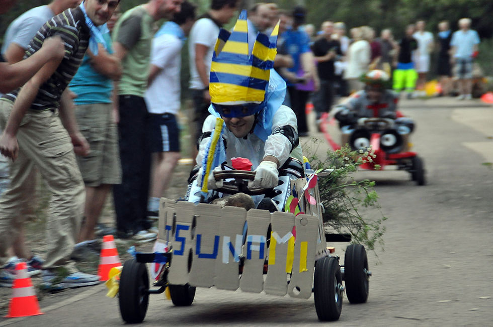 Miniature : Team Building Kuston Soap Box Derby Boites a Savon Cannes Monaco Antibes Marseille