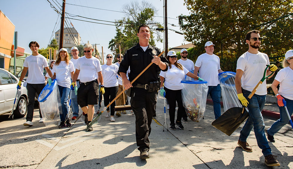 In 2022 the Los Angeles Police Department and the Church of Scientology won the National Faith and Blue Weekend contest, illustrating how much can be accomplished when law enforcement and the community work together.