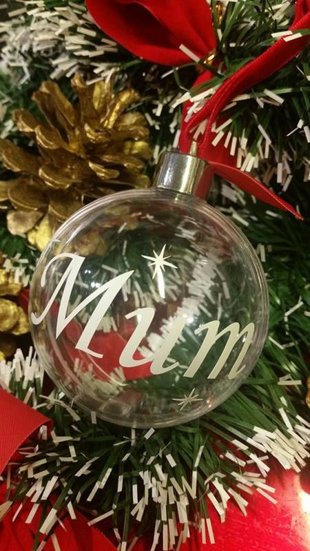 Thumbnail: Personalised Baubles 7cm