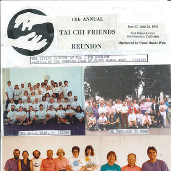 Lui Cloud Hands - Tai Chi Friends, Reunion Flyer