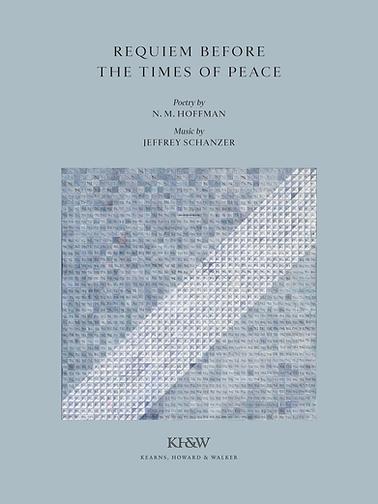"Choral Booklet" cover | NM Hoffman Poet