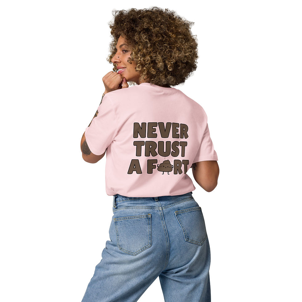 Thumbnail: Never Trust A Fart Tee in Premium Organic Cotton Unisex