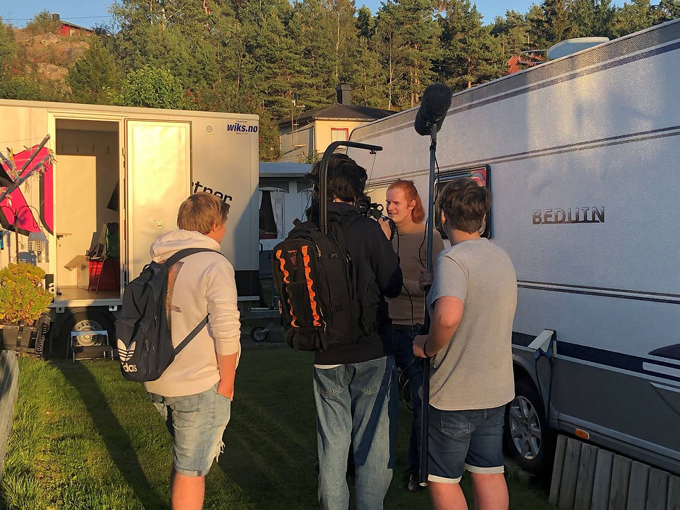 Hvordan lage behind the scenes video?