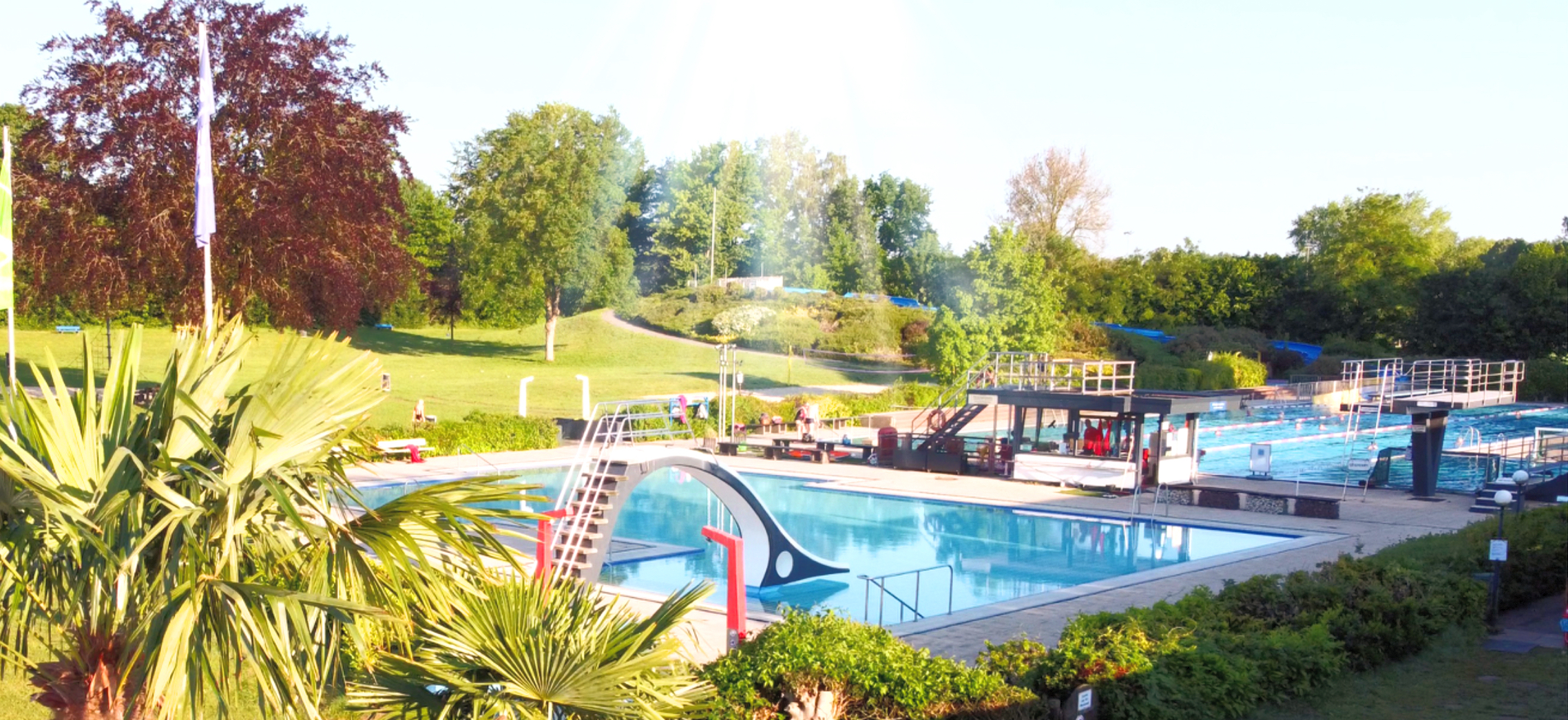 Zwembad Freibad Sythen