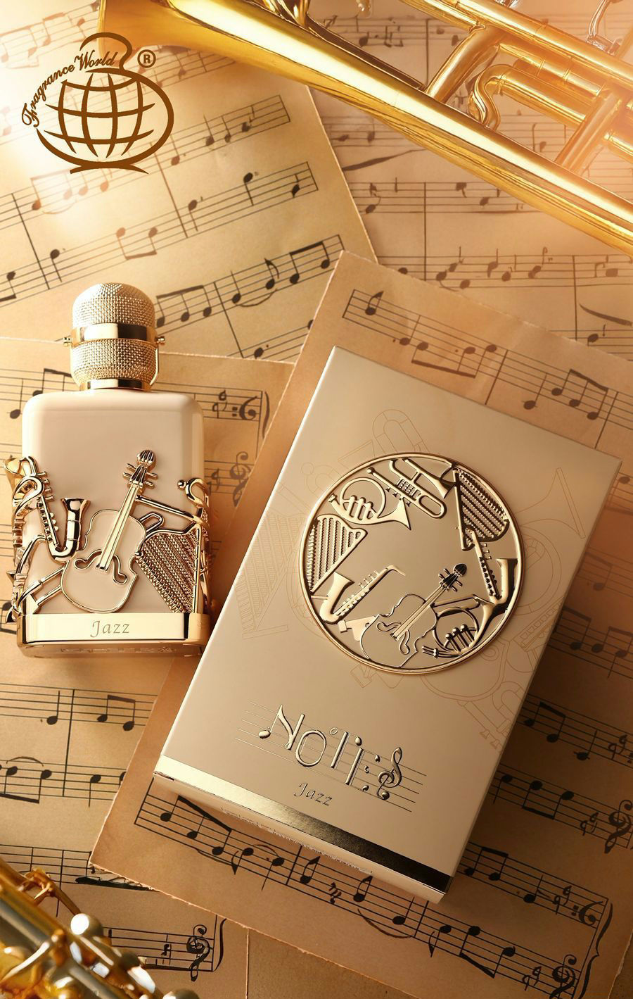 Thumbnail: Notes, Jazz by Fragrance World - 100ml