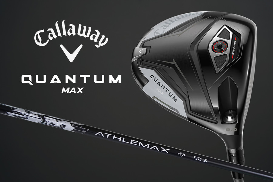 【CT値316・43m/s未満】Callaway QUANTUM MAX 9.0° / ATHLEMAX 50 (S) for Callaway TuneUp Driver