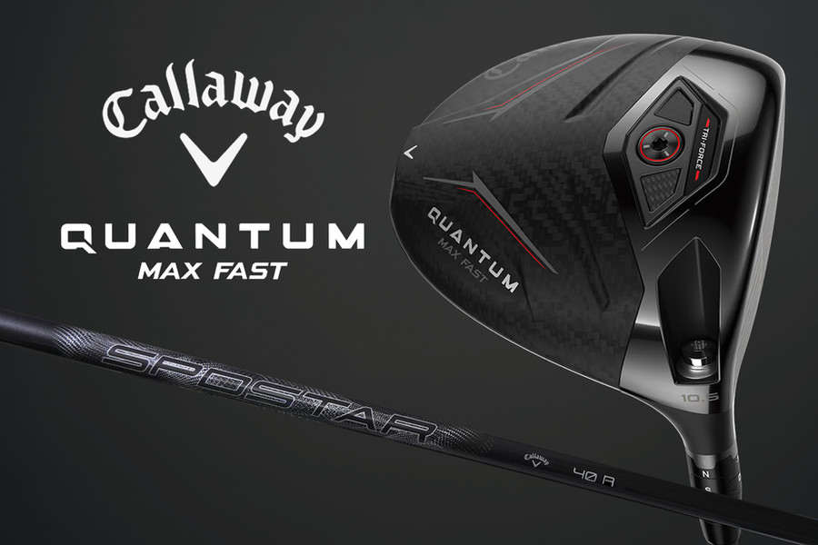 【CT値329・39m/s未満】Callaway QUANTUM MAX FAST 10.5° / SPDSTAR (R) for Callaway TuneUp Driver