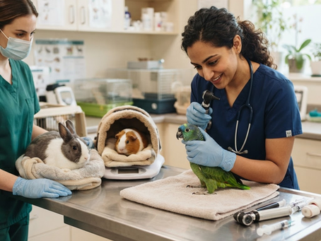 Why Regular Vet Exams Are Essential for Rabbits, Guinea Pigs, Birds, and Dogs