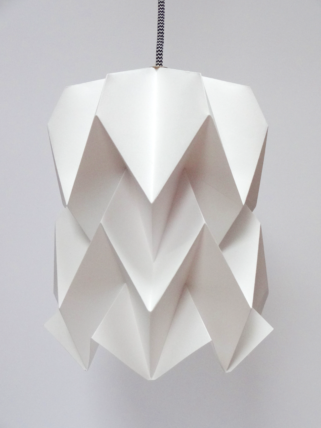 Abat-jour origami Ghost