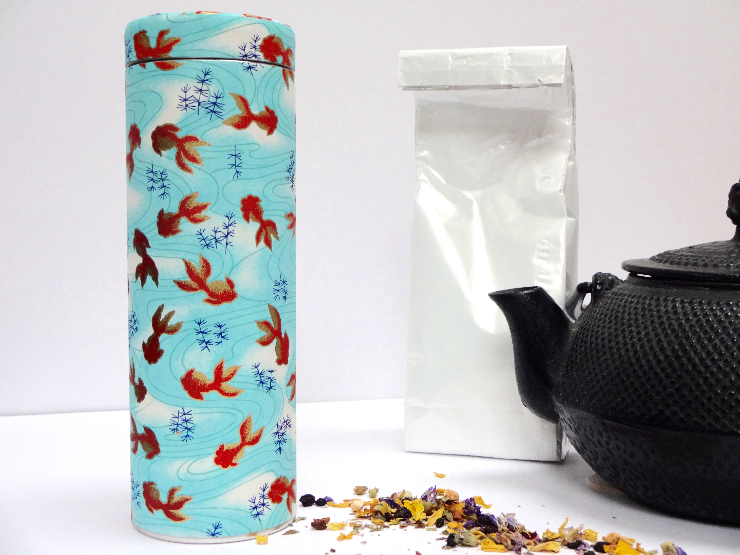 Boîte à thé Aquarium