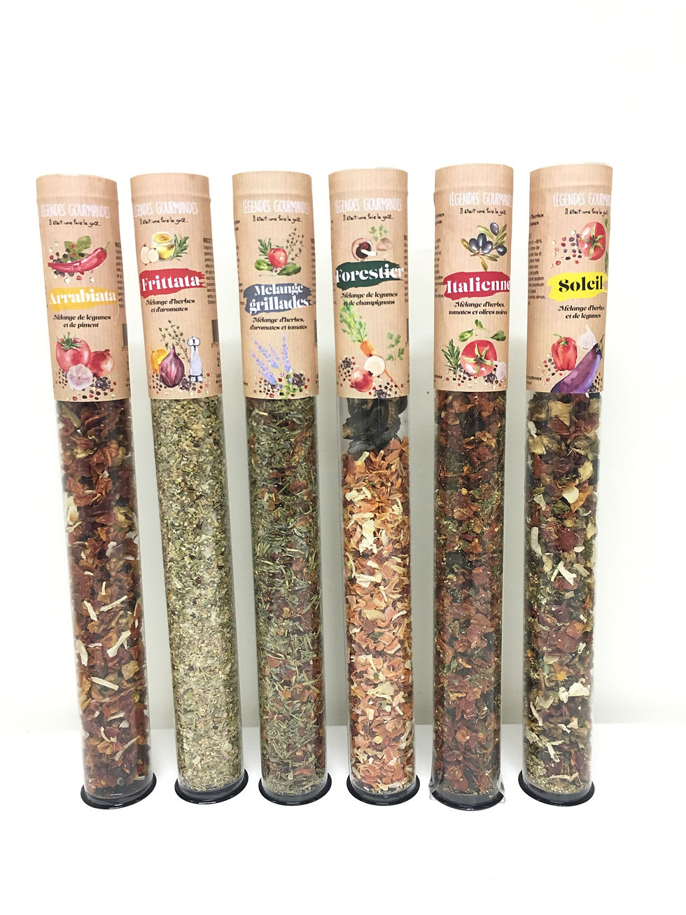 Mélange légumes pour sauce en tubes