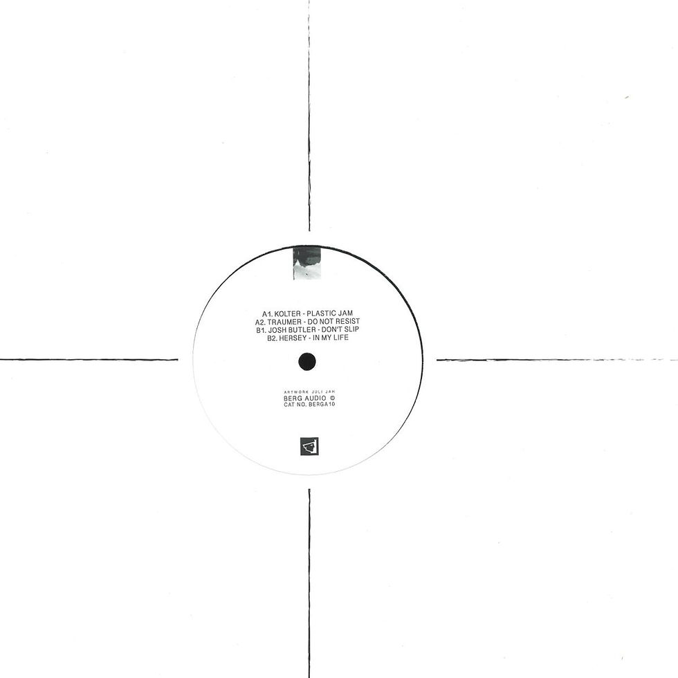 KOLTER / TRAUMER / JOSH BUTLER / HERSEY Elements Selected Pieces Vol 4 LP, vinyl record cover, at GreenHouse Records