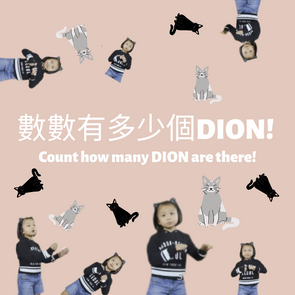 數數有多少個DION! Count how many DION are there!