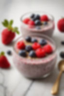 Parfait de Yogurt Griego y Granola Casera