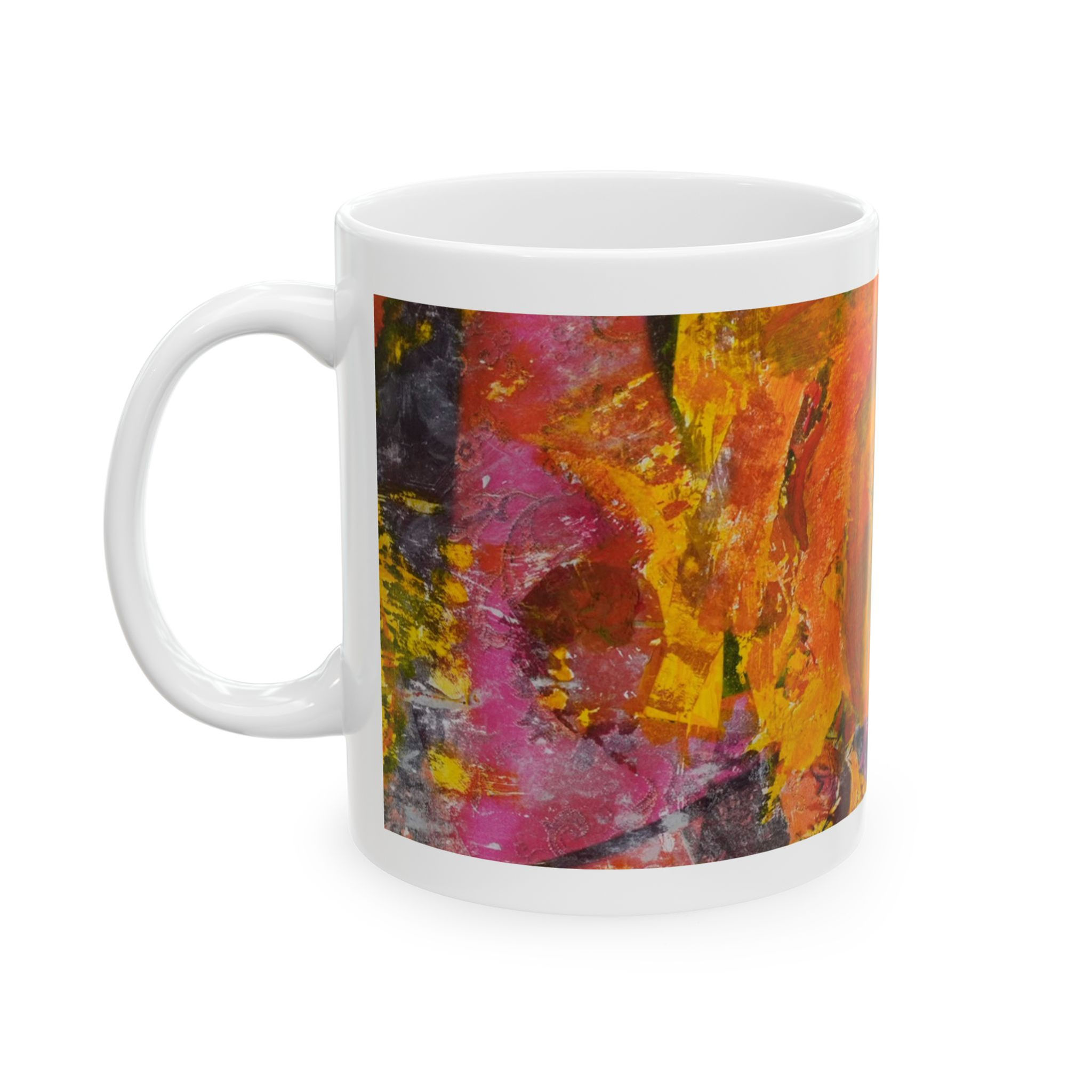 Ceramic Mug - Fiery Burst (Transformation #2)