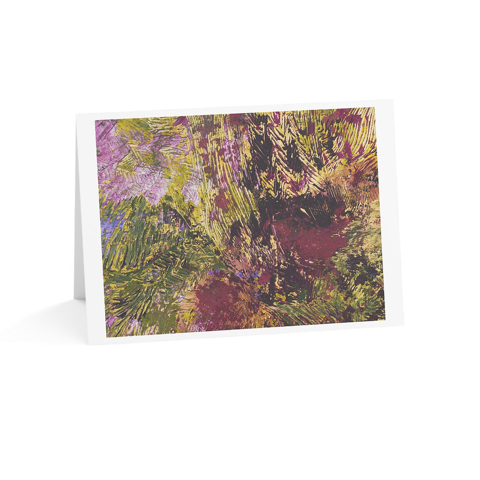 Thumbnail: Winter Garden - Notecards / Mini Art Print