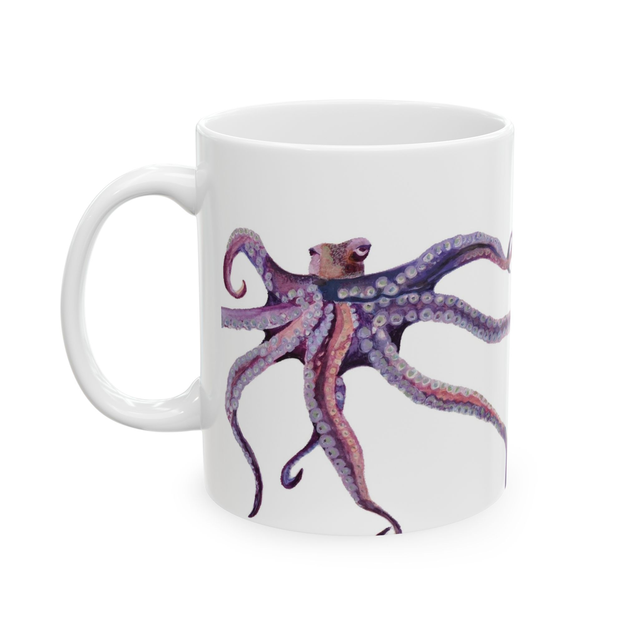 Ceramic Mug - Octopus (take up space)