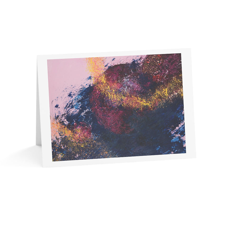 Thumbnail: Space Dust - Notecard / Mini Art Print