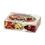 Thumbnail: Obsessions Set of 4 Transparent Red Green Floral Bath Accessories