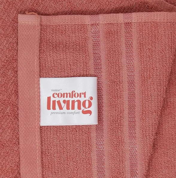 Thumbnail: Trident Comfort Living Bath towel- Apple Red