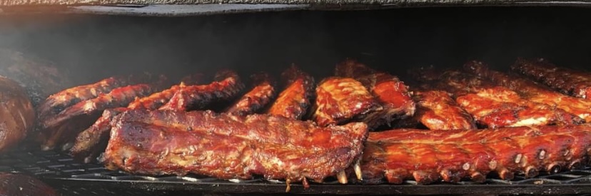 Arranged Food and Objects