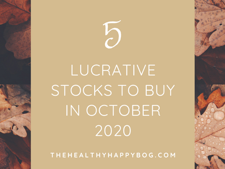 5 lucrative stocks to buy in October 2020