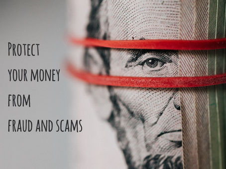 How to protect your money from fraud and scams
