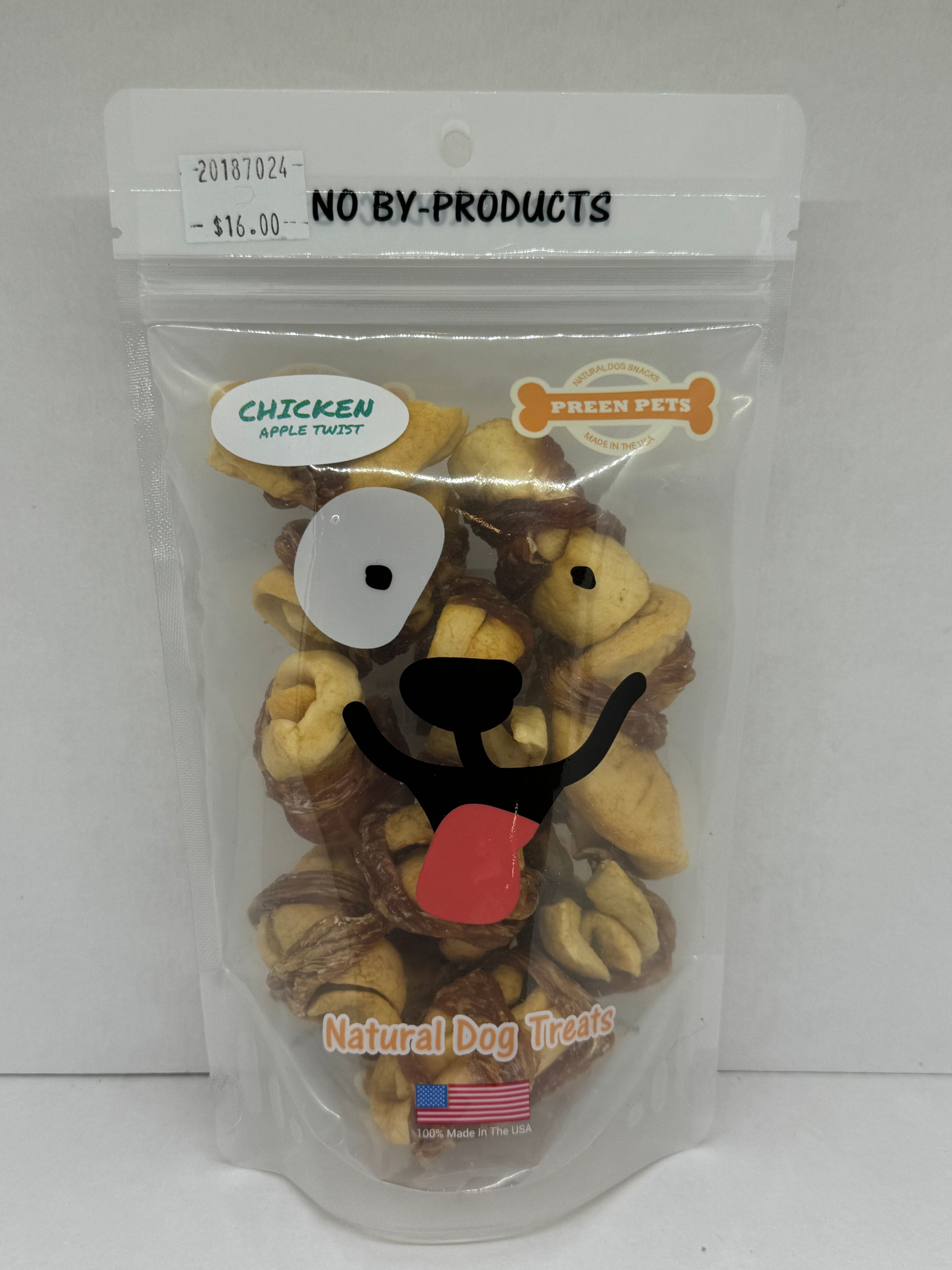 Preen Pets Chicken &amp; Apple Twists