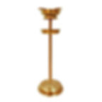Thumbnail: Gold Stainless Steel Standing Ashtray
