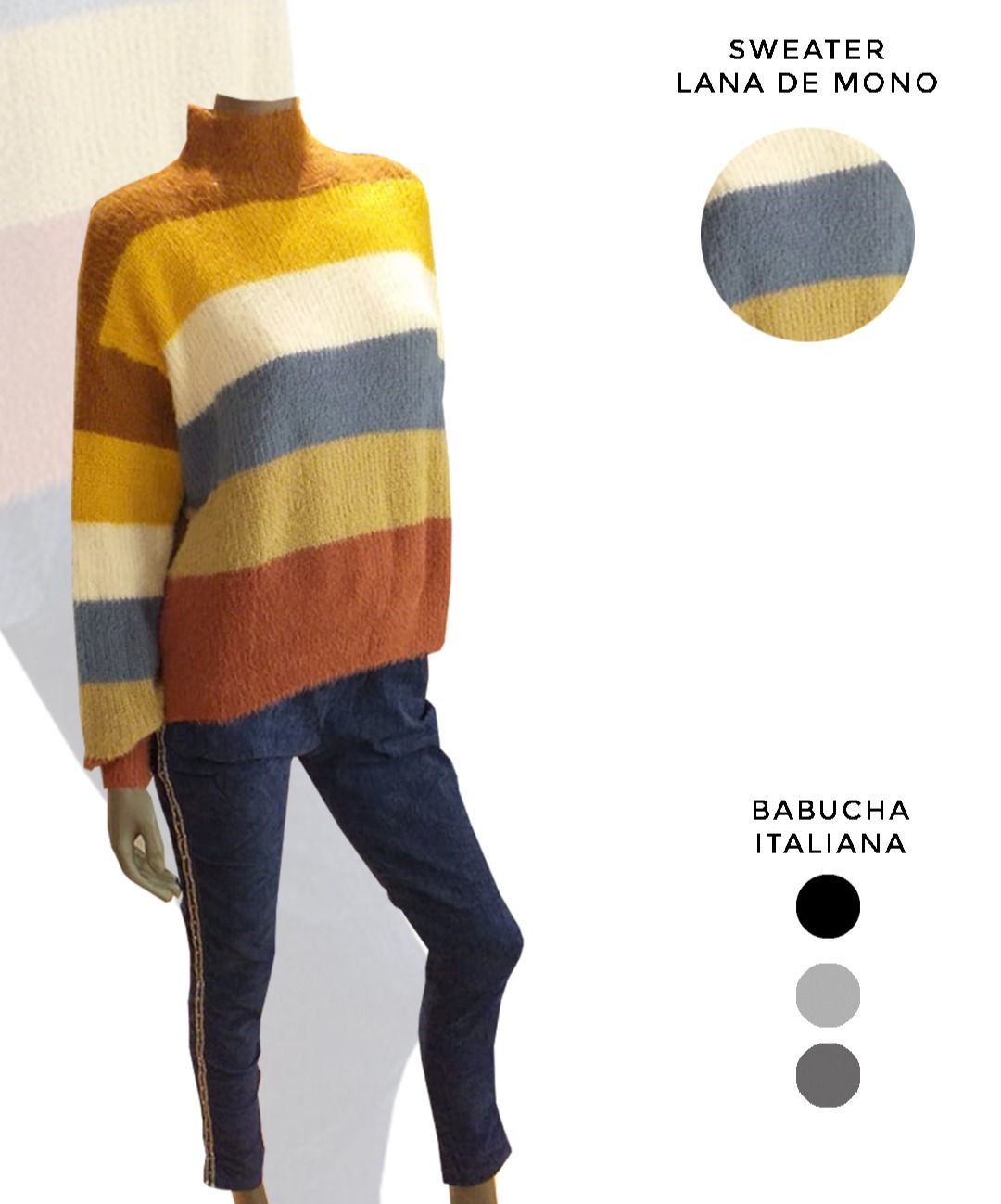 Sweater Lana deMono / Babucha Italiana