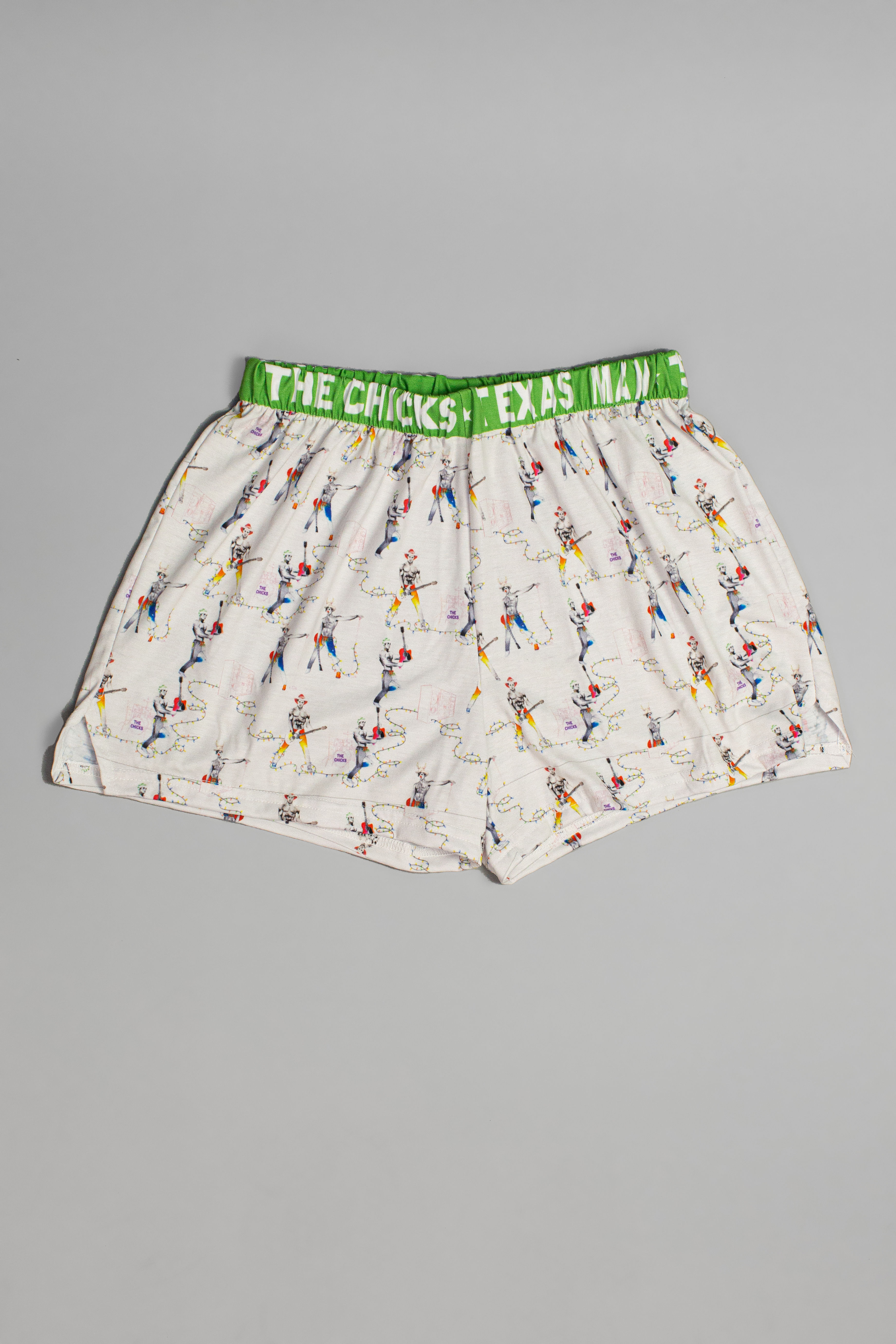 CHICKS CHRISTMAS BOXERS GREEN