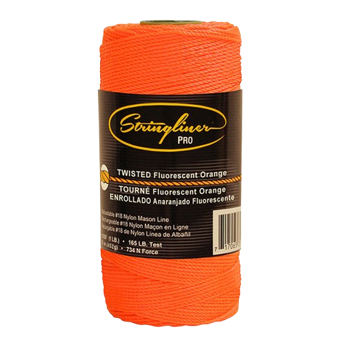 String Line Rool Stringliner Mason’s Line Replacement Rolls Braided – Flo Org - 1 Lb ...