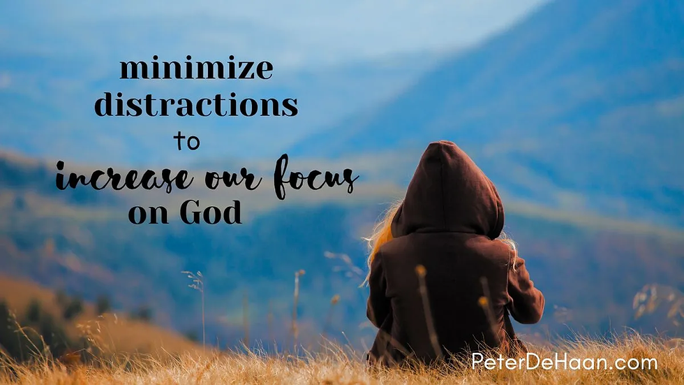 Removing Distractions: The Key to Achieving Your Goals