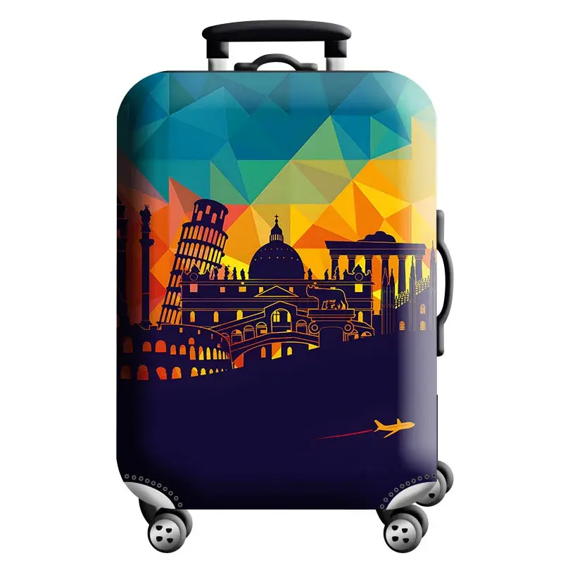 Thumbnail: World Map Luggage Cover 18-32 Inch Suitcase Covers