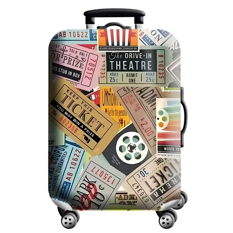 Thumbnail: World Map Luggage Cover 18-32 Inch Suitcase Covers