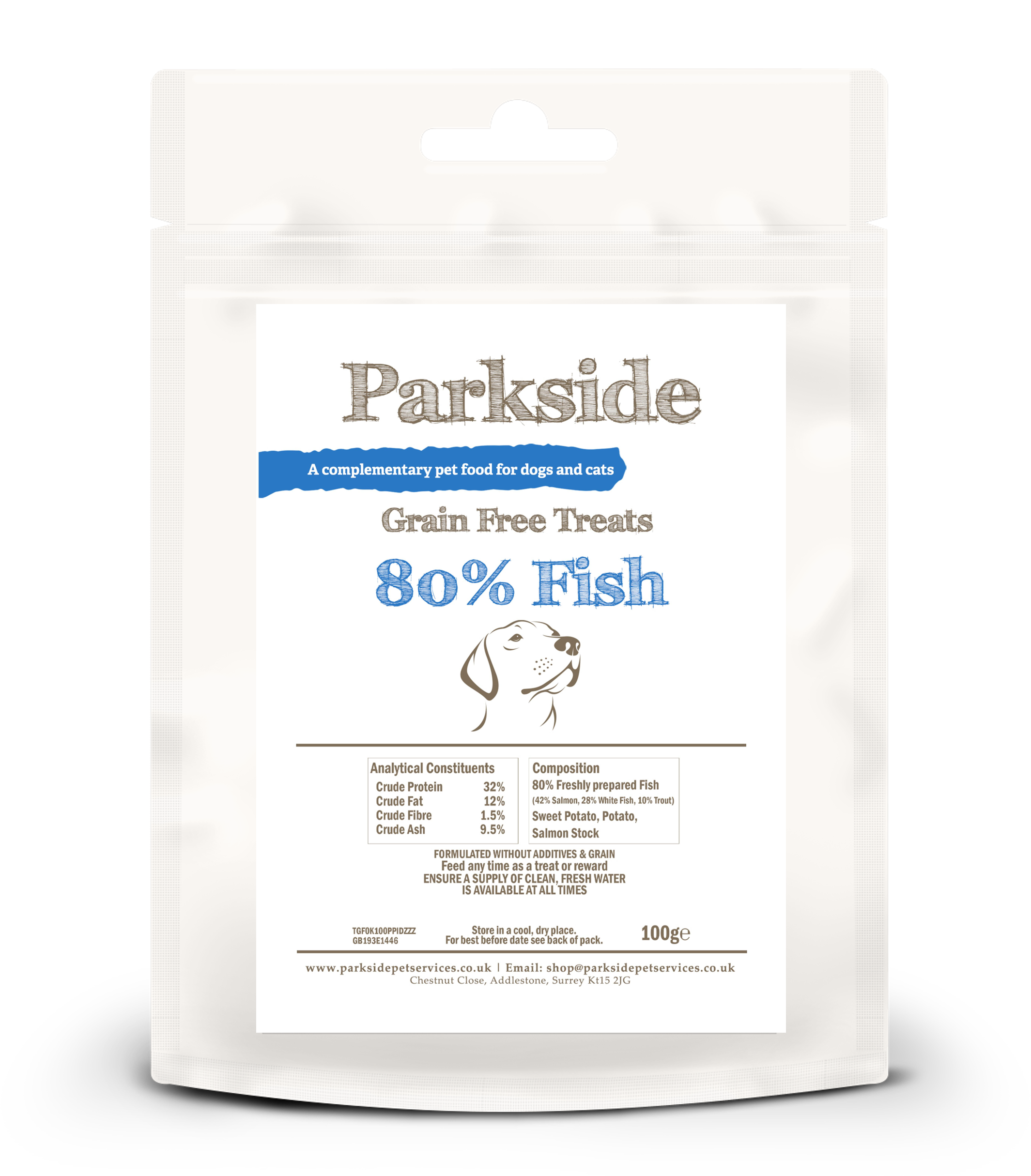 80% Fish Training Treats