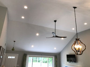 new construction interior- cape (living room ceilings)