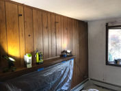 complete refresh before- fireplace