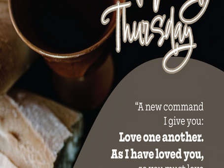 Maundy Thursday Bulletin