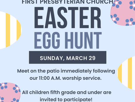 Annual Easter Egg Hunt