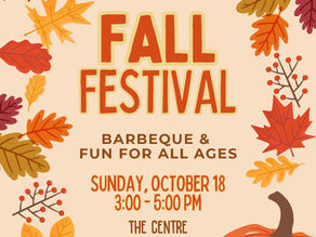 Fall Festival - October 18