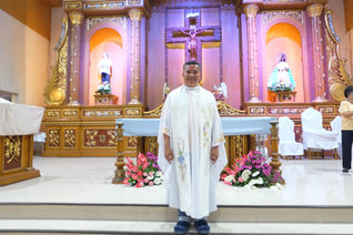 Fr. Cangayao's Renewal of Vows