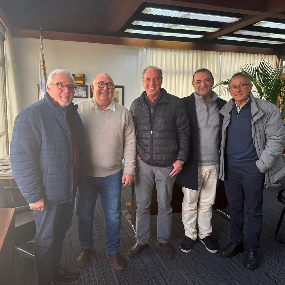 Visita al Intendente Abella  