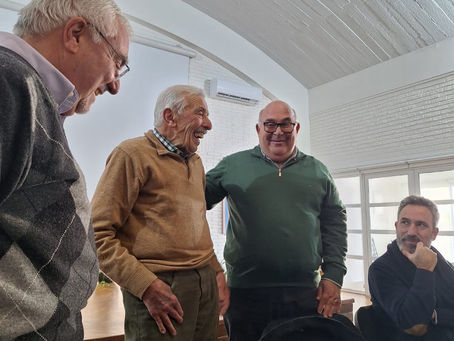 Visita del Intendente Miguel Abella