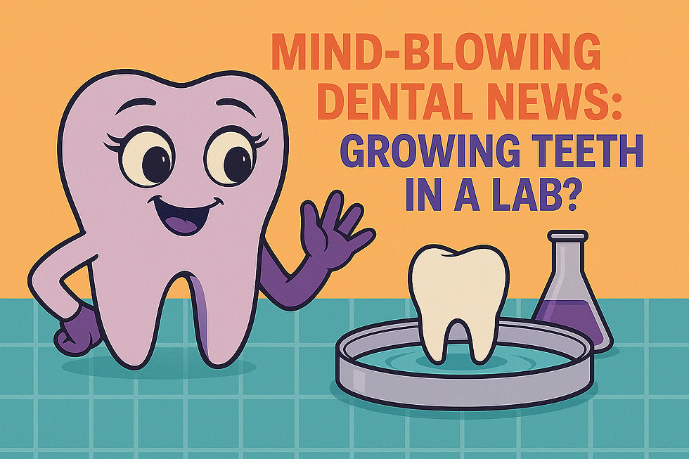 Mind-Blowing Dental News: Growing Teeth in a Lab?
