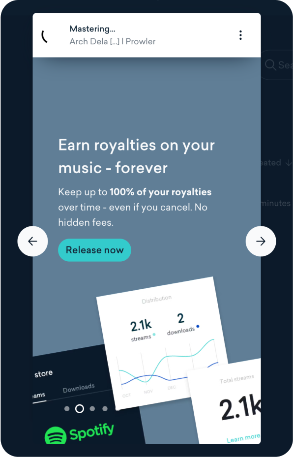 Waitzine screen B