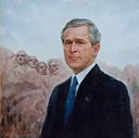 Official Portrait of President George W. Bush, by Igor Babailov. Collection: George W. Bush Presidential Library