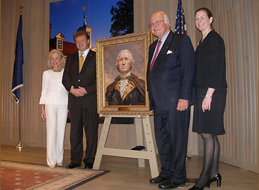 Portrait of George Washington, by Igor Babailov. Official unveiling. Collection: Mount Vernon Museum